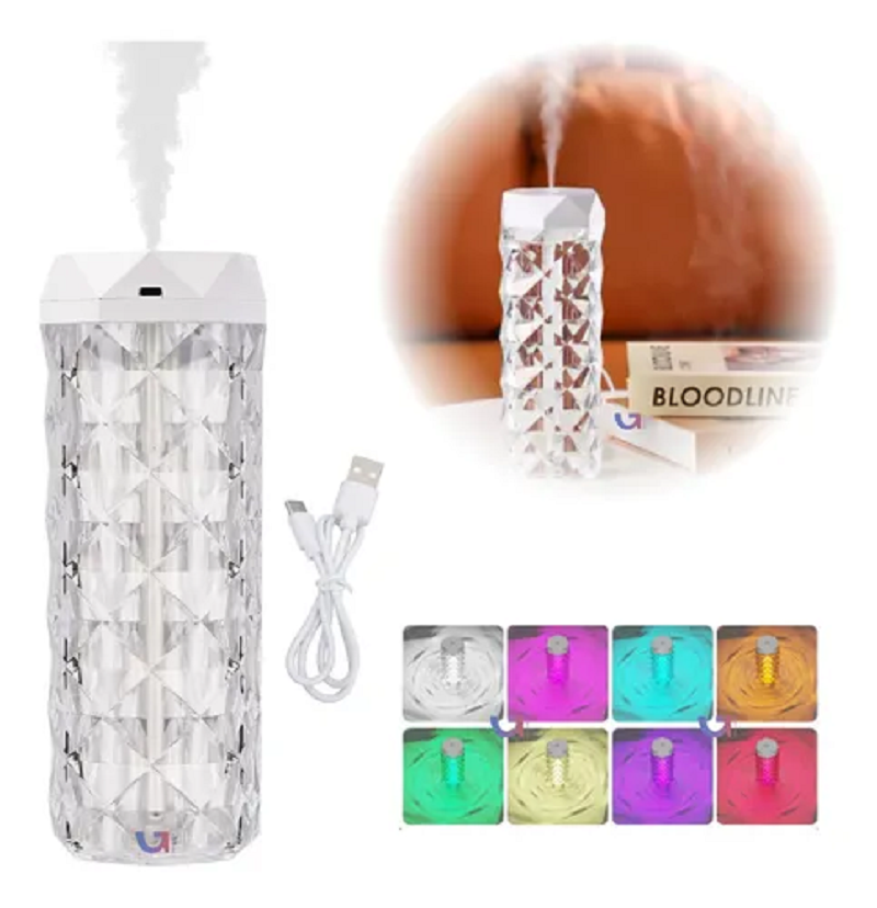 Miniatura 8 de Lámpara De Mesa Humidificador De Colores